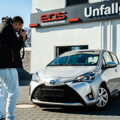 Fahrzeugfotografie für Unfallgutachten bei EOS Treptow-Köpenick